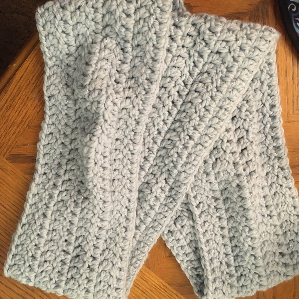Handmade infinity scarf